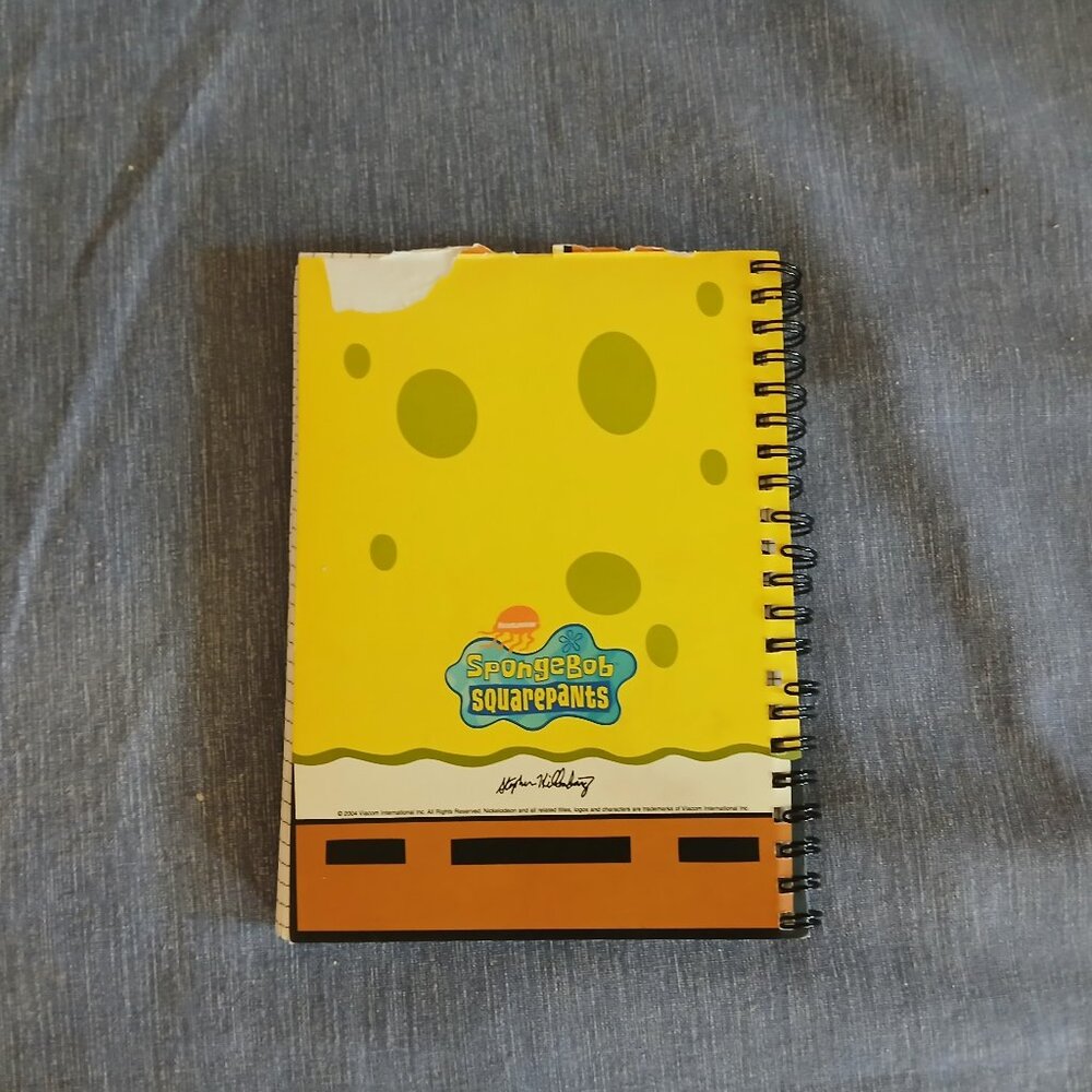 Sponge Bob Notebook - Picture 3 of 3